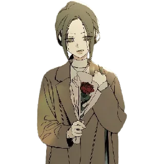 Video sticker 🌹 Tears On a Withered Flower @AnimeLibrary_Stickers