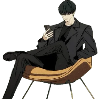 Video sticker 🤴 Tears On a Withered Flower @AnimeLibrary_Stickers