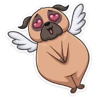 Telegram sticker 😍 Бун от @stickers_vk