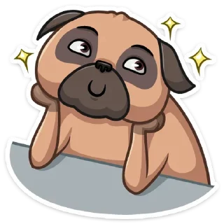 Telegram sticker 😏 Бун от @stickers_vk