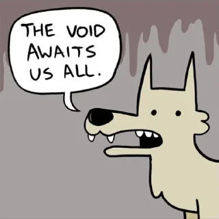 Video sticker ⬛️ Awoo Comic