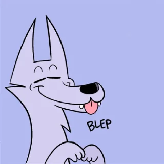 Telegram stiker 😋 Awoo Comic
