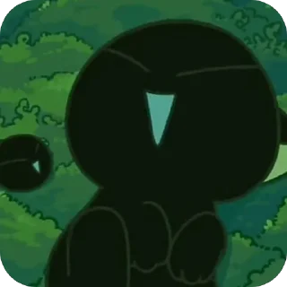 Telegram sticker 🫥 Котя