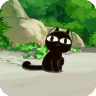 Telegram sticker 🫥 Котя