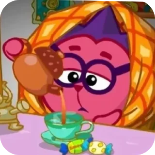 Telegram sticker 🥰 Смешарики :: @fStikBot