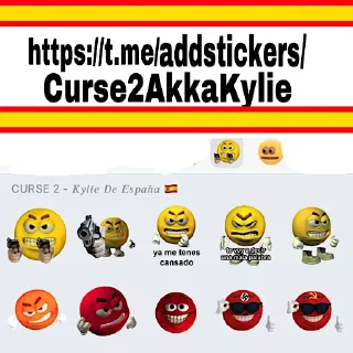 Video sticker 🚨 Curse - 𝑲𝒚𝒍𝒊𝒆 𝑫𝒆 𝑬𝒔𝒑𝒂𝒏̃𝒂 🇪🇸