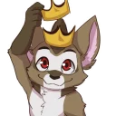 Telegram sticker 👑 ALX Ringtail