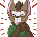 Telegram sticker ❤️ ALX Ringtail