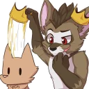 Telegram sticker 👑 ALX Ringtail