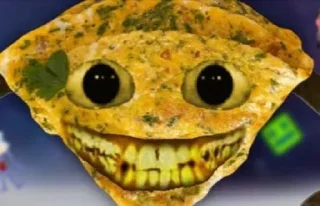 Sticker 🤩 Luntik x cursed omelette @hz_kakoi_to_chel