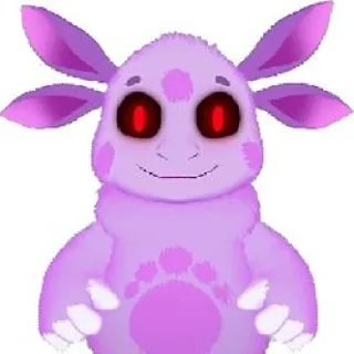 Telegram stiker 🤩 Luntik x cursed omelette @hz_kakoi_to_chel