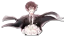 Telegram sticker 😁 DAZAI [รקร]