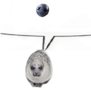 Telegram sticker 💭 ТЮЛЕНИ by @TVjunior :: @fStikBot