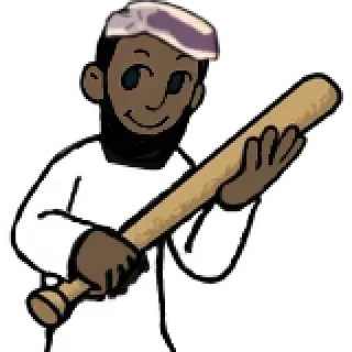 Telegram sticker 🏏 Zahran