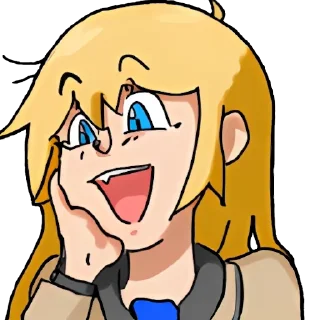 Telegram sticker 🥰 Emilia pack | @vorefile_group_ua