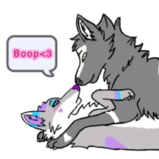 Telegram sticker 🥰 Toffy