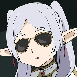 Telegram sticker 😎 Sousou No Frieren | @Toji_sama