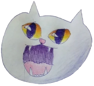 Sticker 😱 cats by @my_unrefined