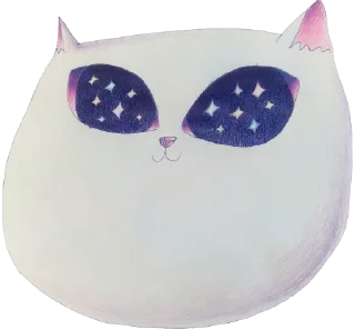 Telegram sticker ✨ cats by @my_unrefined