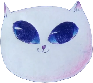 Telegram sticker 🥰 cats by @my_unrefined