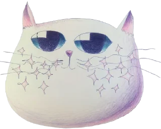 Telegram sticker ✨ cats by @my_unrefined