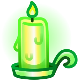 Sticker 🕯 green collection → @emoji_premiumm