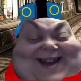 Telegram sticker 😅 злолбе😈