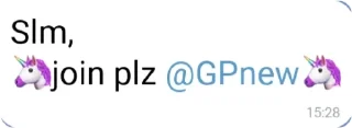 Sticker 🦄 join @GPnew 🦄