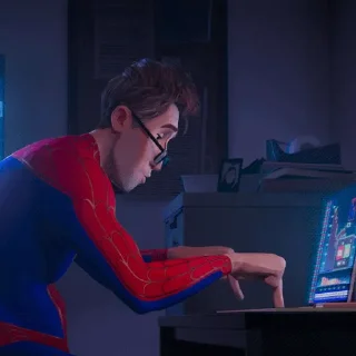 Telegram sticker 🕸 𝖯𝖾𝗍𝖾𝗋 𝖯𝖺𝗋𝗄𝖾𝗋 ᭝ @ShadowedEternity ྅