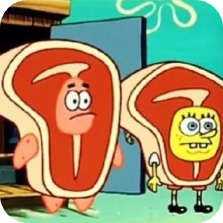 Телеграм стикер 📖 ГУБКО БОБ @vveriks