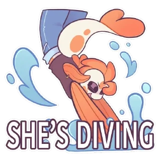 Telegram stiker 🐟 Stickers | @ToonsUniverseNew