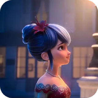 Telegram sticker 💇 @Yahh_yor_forger🪿🎀 • @sticbot