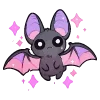 Sticker 🦇 sweet cuteness @cute_enot_art