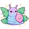 Sticker 🐌 sweet cuteness @cute_enot_art