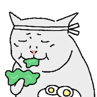 Telegram sticker ⭐ 구슬프냥 4 @moe_sticker_bot