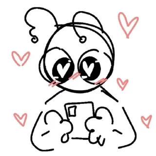 Telegram stiker ❤️‍🔥 Чудики𐀔 :: @fStikBot