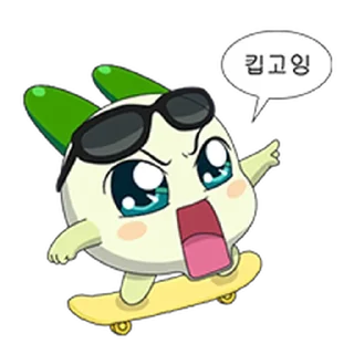 Telegram sticker ⭐ 이거 완전 럭키쿵야잖아 @moe_sticker_bot