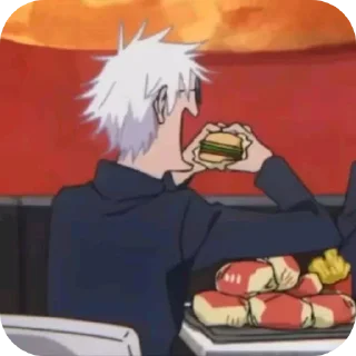 Telegram sticker 🍔 ~~ @@ix_me40°•°•°°@Knife_M2~~