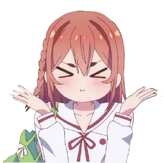Telegram sticker 😆 Sumi-Chan supremacy by @joandobinbb