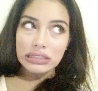 Telegram sticker 🤢 elwupi @mojameji × @liappalert