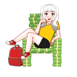 Telegram sticker 💪 BackPack Girl by: @ordoflich