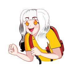 Sticker 😍 BackPack Girl by: @ordoflich