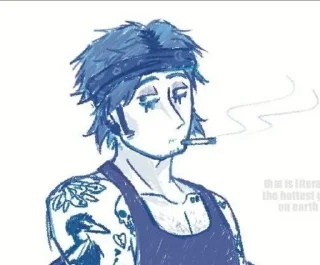 Telegram sticker 🍃 Wankota @bloodyzilla :: @fStikBot