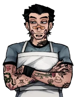 Telegram sticker 😐 Wankota @bloodyzilla :: @fStikBot