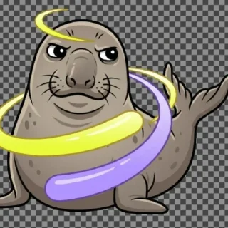 Telegram sticker 🫢 raylsseal@nimino11