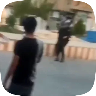 Video sticker 😱 @kossherpacks آخوند صورتی