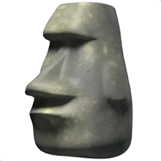 Video sticker 🗿 Emot Batu 🗿 by @devrichofh :: @fStikBot