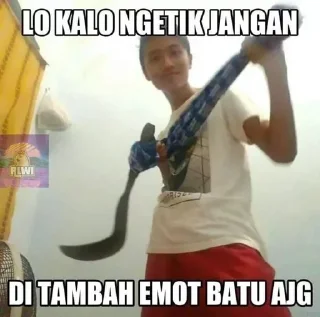 Telegram sticker 🗿 Emot Batu 🗿 by @devrichofh :: @fStikBot