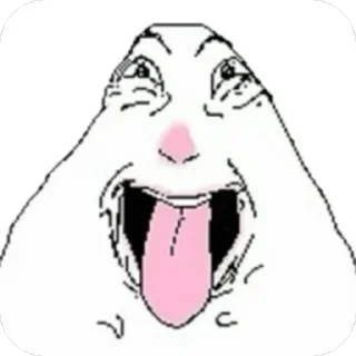 Telegram sticker 🫥 хамяки и прочая хуетень :: @homyak_stickers