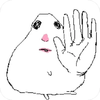 Video sticker 🫥 хамяки и прочая хуетень :: @homyak_stickers